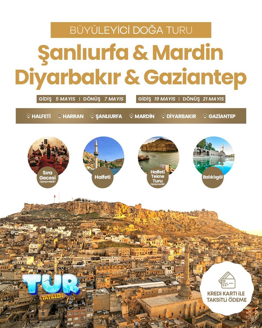 URFA – MARDİN TURU